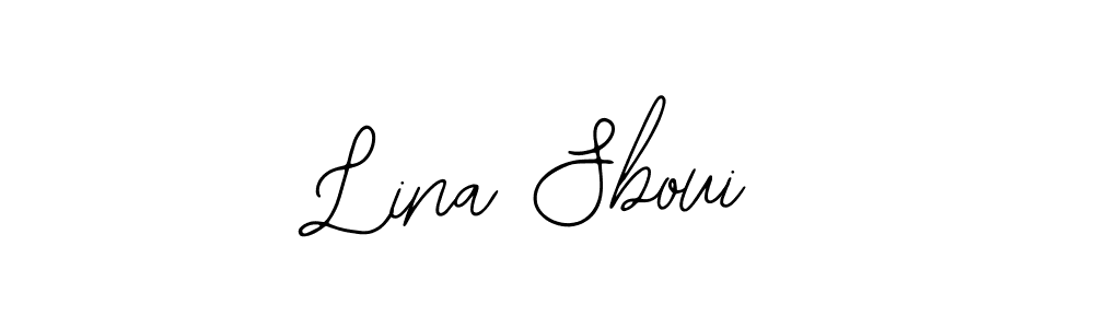 Make a beautiful signature design for name Lina Sboui. With this signature (Bearetta-2O07w) style, you can create a handwritten signature for free. Lina Sboui signature style 12 images and pictures png