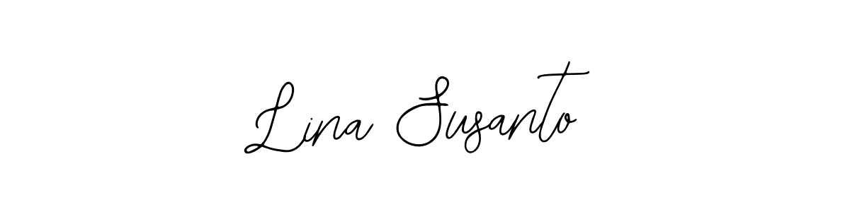 How to Draw Lina Susanto signature style? Bearetta-2O07w is a latest design signature styles for name Lina Susanto. Lina Susanto signature style 12 images and pictures png