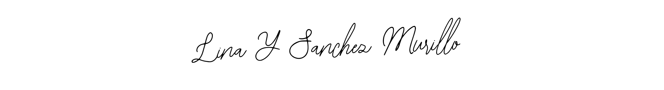 Create a beautiful signature design for name Lina Y Sanchez Murillo. With this signature (Bearetta-2O07w) fonts, you can make a handwritten signature for free. Lina Y Sanchez Murillo signature style 12 images and pictures png