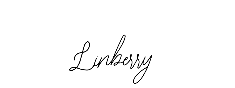 The best way (Bearetta-2O07w) to make a short signature is to pick only two or three words in your name. The name Linberry include a total of six letters. For converting this name. Linberry signature style 12 images and pictures png