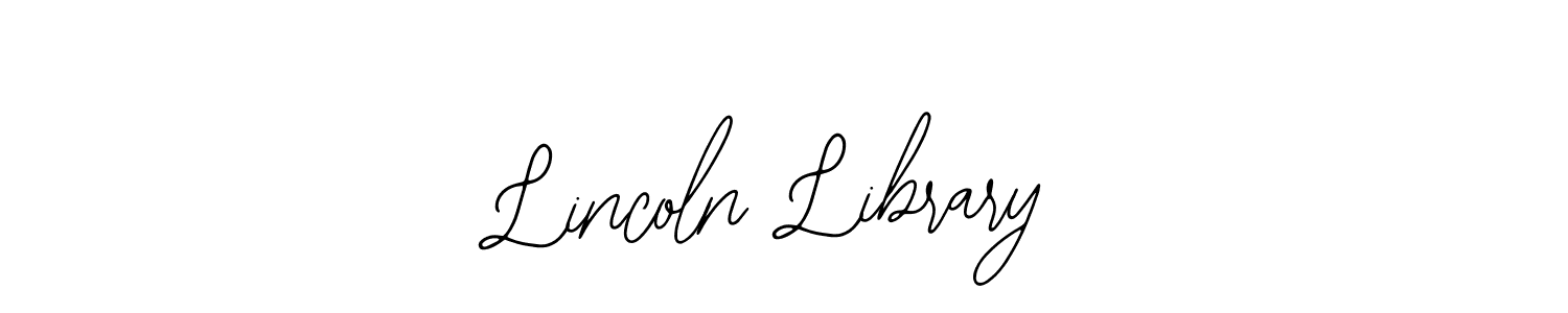 This is the best signature style for the Lincoln Library name. Also you like these signature font (Bearetta-2O07w). Mix name signature. Lincoln Library signature style 12 images and pictures png