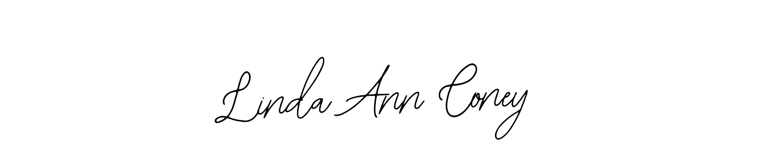 Also You can easily find your signature by using the search form. We will create Linda Ann Coney name handwritten signature images for you free of cost using Bearetta-2O07w sign style. Linda Ann Coney signature style 12 images and pictures png