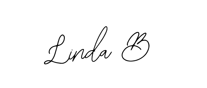 Also we have Linda B name is the best signature style. Create professional handwritten signature collection using Bearetta-2O07w autograph style. Linda B signature style 12 images and pictures png