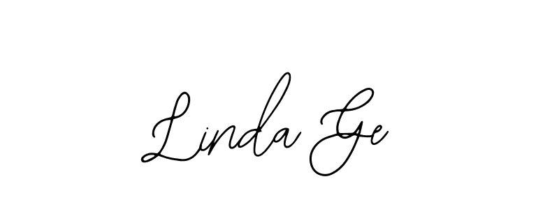 Also You can easily find your signature by using the search form. We will create Linda Ge name handwritten signature images for you free of cost using Bearetta-2O07w sign style. Linda Ge signature style 12 images and pictures png
