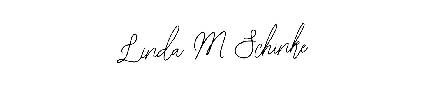 Linda M Schinke stylish signature style. Best Handwritten Sign (Bearetta-2O07w) for my name. Handwritten Signature Collection Ideas for my name Linda M Schinke. Linda M Schinke signature style 12 images and pictures png