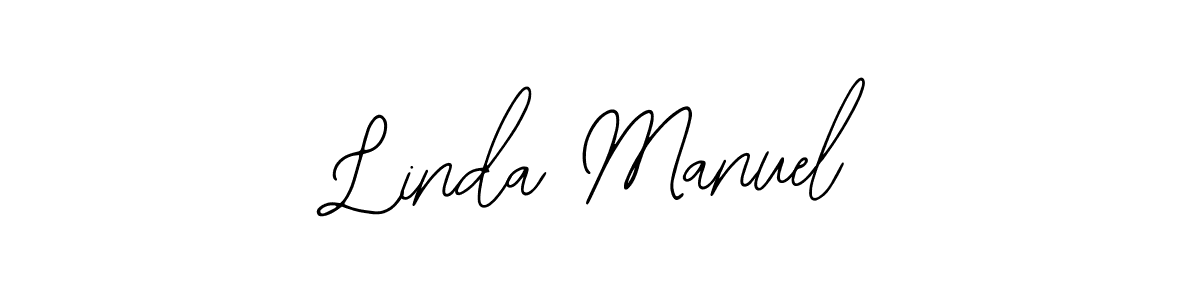 Design your own signature with our free online signature maker. With this signature software, you can create a handwritten (Bearetta-2O07w) signature for name Linda Manuel. Linda Manuel signature style 12 images and pictures png