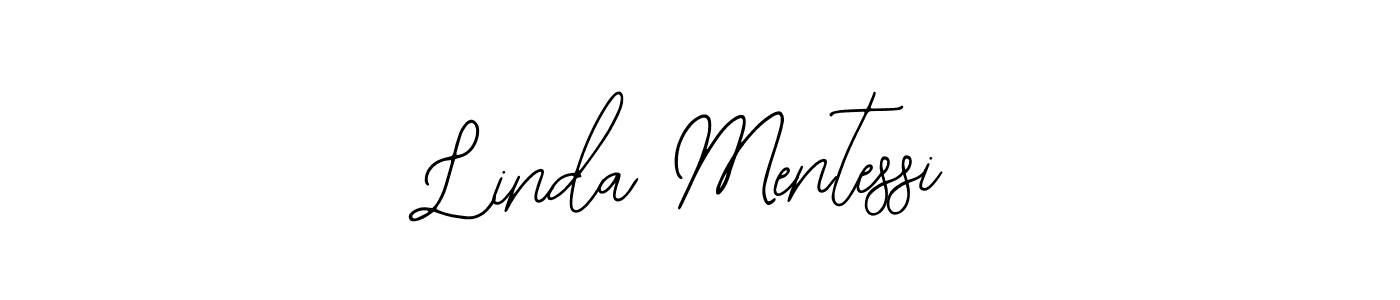 How to Draw Linda Mentessi signature style? Bearetta-2O07w is a latest design signature styles for name Linda Mentessi. Linda Mentessi signature style 12 images and pictures png