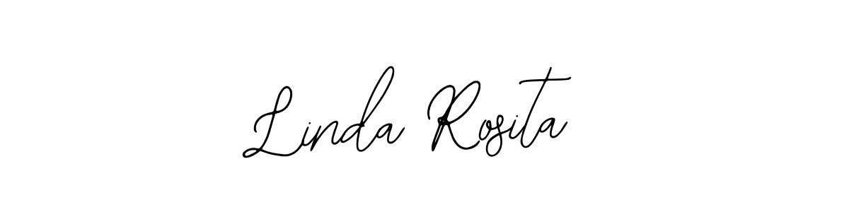 The best way (Bearetta-2O07w) to make a short signature is to pick only two or three words in your name. The name Linda Rosita include a total of six letters. For converting this name. Linda Rosita signature style 12 images and pictures png