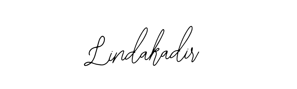 Make a beautiful signature design for name Lindakadir. With this signature (Bearetta-2O07w) style, you can create a handwritten signature for free. Lindakadir signature style 12 images and pictures png