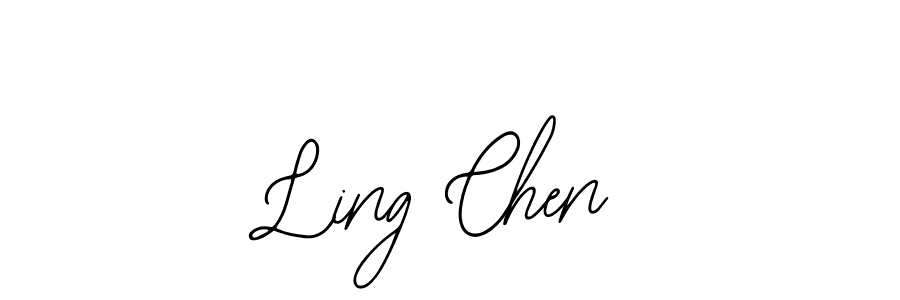 How to make Ling Chen signature? Bearetta-2O07w is a professional autograph style. Create handwritten signature for Ling Chen name. Ling Chen signature style 12 images and pictures png