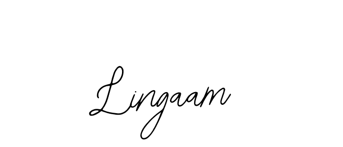 Make a beautiful signature design for name Lingaam. With this signature (Bearetta-2O07w) style, you can create a handwritten signature for free. Lingaam signature style 12 images and pictures png