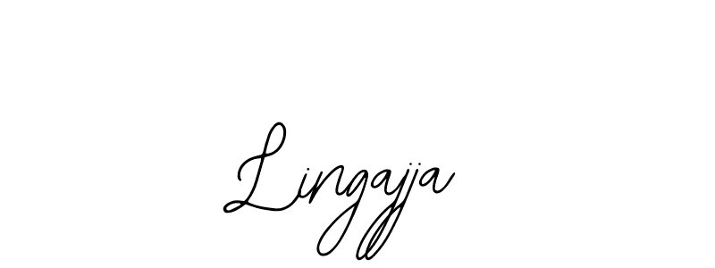 How to make Lingajja name signature. Use Bearetta-2O07w style for creating short signs online. This is the latest handwritten sign. Lingajja signature style 12 images and pictures png