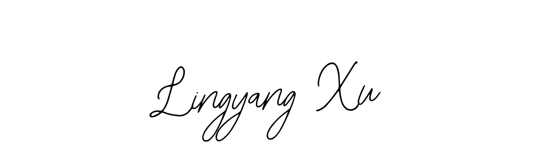 The best way (Bearetta-2O07w) to make a short signature is to pick only two or three words in your name. The name Lingyang Xu include a total of six letters. For converting this name. Lingyang Xu signature style 12 images and pictures png