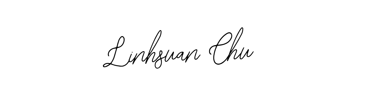 Make a beautiful signature design for name Linhsuan Chu. With this signature (Bearetta-2O07w) style, you can create a handwritten signature for free. Linhsuan Chu signature style 12 images and pictures png