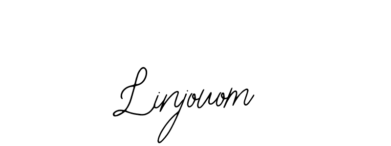 How to make Linjouom signature? Bearetta-2O07w is a professional autograph style. Create handwritten signature for Linjouom name. Linjouom signature style 12 images and pictures png