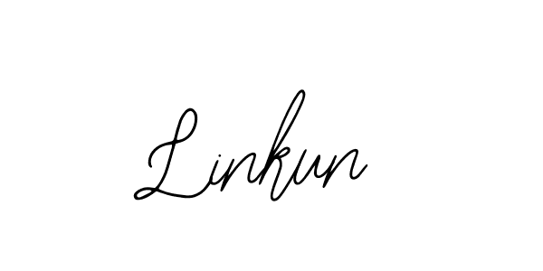 Design your own signature with our free online signature maker. With this signature software, you can create a handwritten (Bearetta-2O07w) signature for name Linkun. Linkun signature style 12 images and pictures png