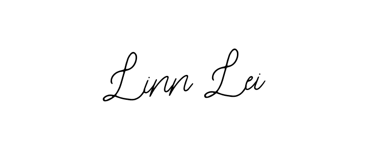 Bearetta-2O07w is a professional signature style that is perfect for those who want to add a touch of class to their signature. It is also a great choice for those who want to make their signature more unique. Get Linn Lei name to fancy signature for free. Linn Lei signature style 12 images and pictures png