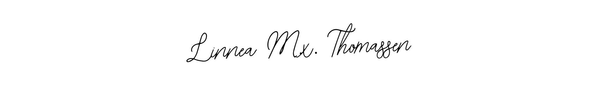 Design your own signature with our free online signature maker. With this signature software, you can create a handwritten (Bearetta-2O07w) signature for name Linnea M.x. Thomassen. Linnea M.x. Thomassen signature style 12 images and pictures png