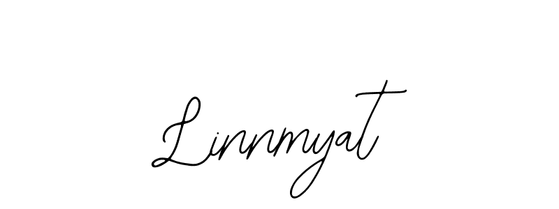 Use a signature maker to create a handwritten signature online. With this signature software, you can design (Bearetta-2O07w) your own signature for name Linnmyat. Linnmyat signature style 12 images and pictures png