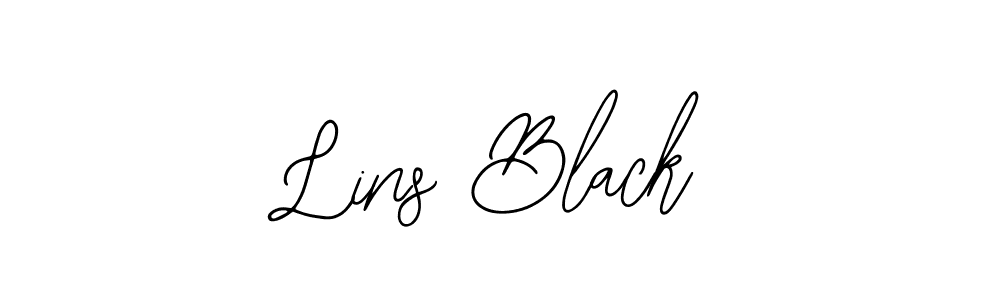 Best and Professional Signature Style for Lins Black. Bearetta-2O07w Best Signature Style Collection. Lins Black signature style 12 images and pictures png