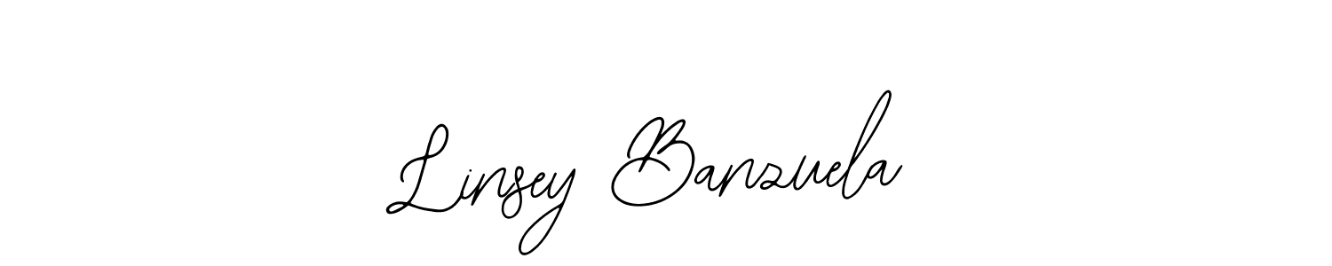 Use a signature maker to create a handwritten signature online. With this signature software, you can design (Bearetta-2O07w) your own signature for name Linsey Banzuela. Linsey Banzuela signature style 12 images and pictures png