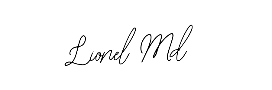 The best way (Bearetta-2O07w) to make a short signature is to pick only two or three words in your name. The name Lionel Md include a total of six letters. For converting this name. Lionel Md signature style 12 images and pictures png