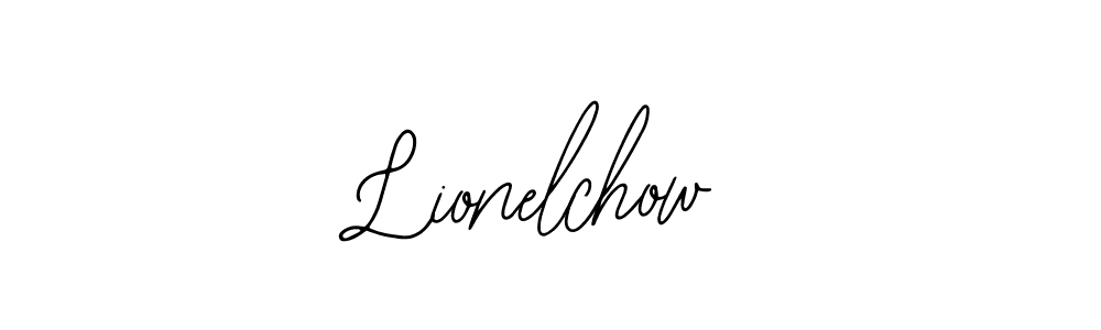 Also You can easily find your signature by using the search form. We will create Lionelchow name handwritten signature images for you free of cost using Bearetta-2O07w sign style. Lionelchow signature style 12 images and pictures png