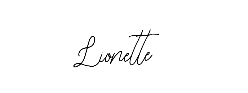 Similarly Bearetta-2O07w is the best handwritten signature design. Signature creator online .You can use it as an online autograph creator for name Lionette. Lionette signature style 12 images and pictures png