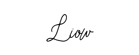Master the art of signing with Liow written in fluent Bearetta-2O07w script. A great template to practice and refine your handwriting. Liow signature style 12 images and pictures png