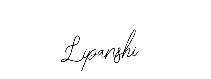 Design your own signature with our free online signature maker. With this signature software, you can create a handwritten (Bearetta-2O07w) signature for name Lipanshi. Lipanshi signature style 12 images and pictures png