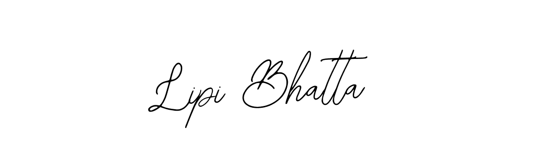 The best way (Bearetta-2O07w) to make a short signature is to pick only two or three words in your name. The name Lipi Bhatta include a total of six letters. For converting this name. Lipi Bhatta signature style 12 images and pictures png