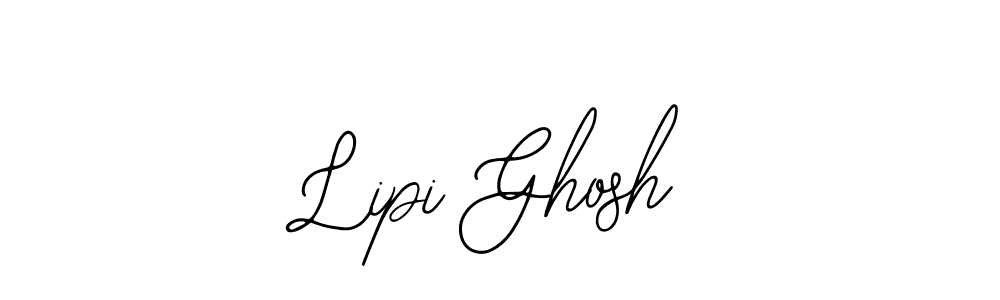Bearetta-2O07w is a professional signature style that is perfect for those who want to add a touch of class to their signature. It is also a great choice for those who want to make their signature more unique. Get Lipi Ghosh name to fancy signature for free. Lipi Ghosh signature style 12 images and pictures png