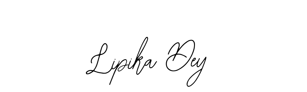 The best way (Bearetta-2O07w) to make a short signature is to pick only two or three words in your name. The name Lipika Dey include a total of six letters. For converting this name. Lipika Dey signature style 12 images and pictures png