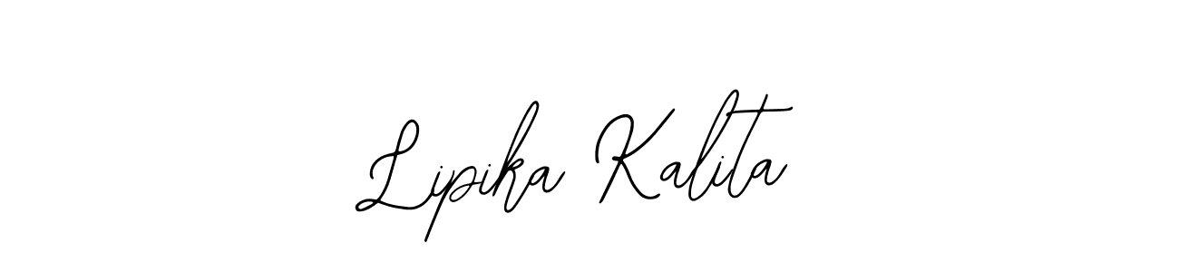 if you are searching for the best signature style for your name Lipika Kalita. so please give up your signature search. here we have designed multiple signature styles  using Bearetta-2O07w. Lipika Kalita signature style 12 images and pictures png