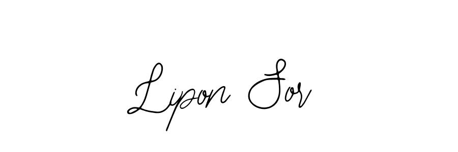 See photos of Lipon Sor official signature by Spectra . Check more albums & portfolios. Read reviews & check more about Bearetta-2O07w font. Lipon Sor signature style 12 images and pictures png