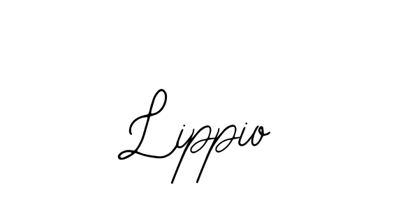 Similarly Bearetta-2O07w is the best handwritten signature design. Signature creator online .You can use it as an online autograph creator for name Lippio. Lippio signature style 12 images and pictures png