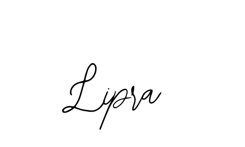 Use a signature maker to create a handwritten signature online. With this signature software, you can design (Bearetta-2O07w) your own signature for name Lipra. Lipra signature style 12 images and pictures png