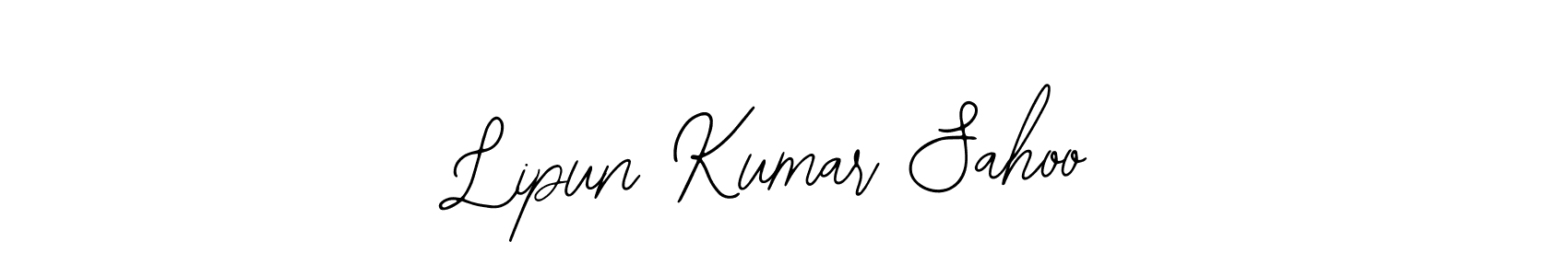 Use a signature maker to create a handwritten signature online. With this signature software, you can design (Bearetta-2O07w) your own signature for name Lipun Kumar Sahoo. Lipun Kumar Sahoo signature style 12 images and pictures png