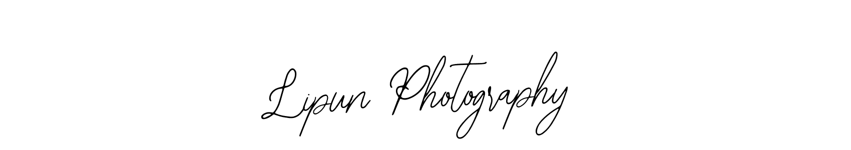 Design your own signature with our free online signature maker. With this signature software, you can create a handwritten (Bearetta-2O07w) signature for name Lipun Photography. Lipun Photography signature style 12 images and pictures png