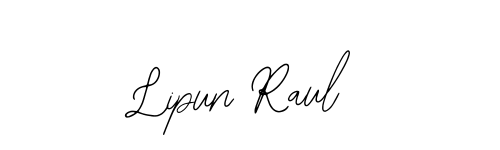 Make a beautiful signature design for name Lipun Raul. With this signature (Bearetta-2O07w) style, you can create a handwritten signature for free. Lipun Raul signature style 12 images and pictures png