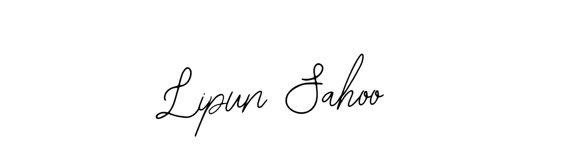 Use a signature maker to create a handwritten signature online. With this signature software, you can design (Bearetta-2O07w) your own signature for name Lipun Sahoo. Lipun Sahoo signature style 12 images and pictures png