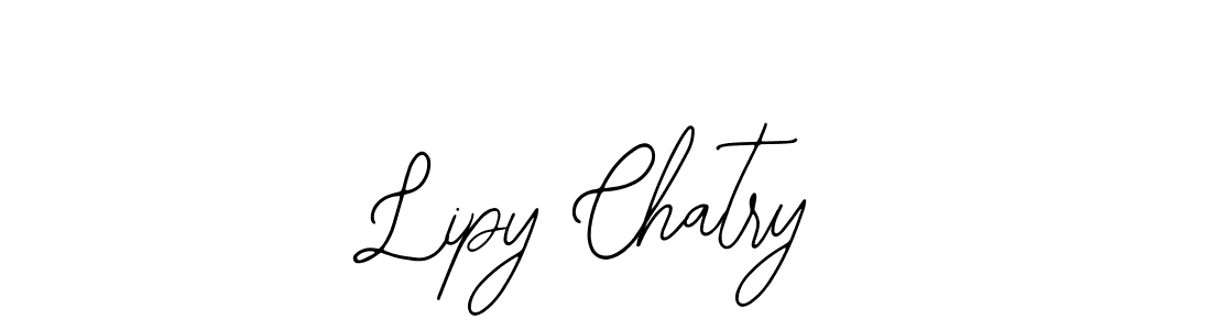 How to make Lipy Chatry name signature. Use Bearetta-2O07w style for creating short signs online. This is the latest handwritten sign. Lipy Chatry signature style 12 images and pictures png