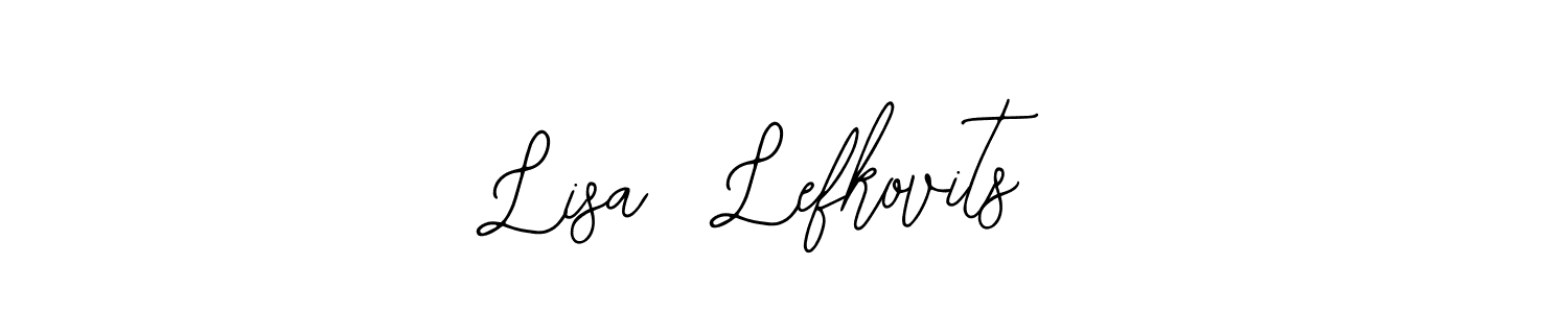 Make a beautiful signature design for name Lisa  Lefkovits. With this signature (Bearetta-2O07w) style, you can create a handwritten signature for free. Lisa  Lefkovits signature style 12 images and pictures png