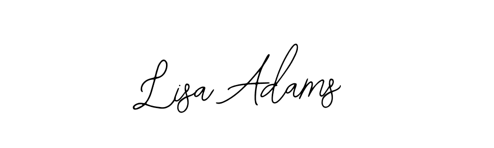 Similarly Bearetta-2O07w is the best handwritten signature design. Signature creator online .You can use it as an online autograph creator for name Lisa Adams. Lisa Adams signature style 12 images and pictures png