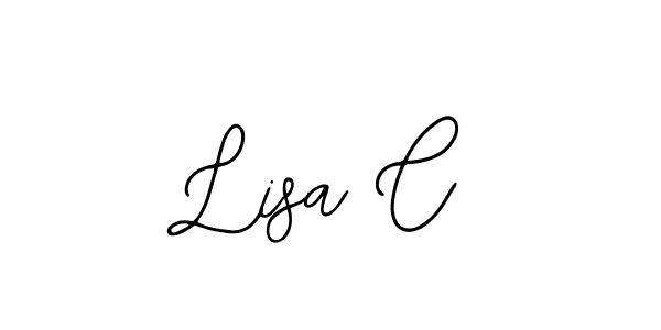 How to Draw Lisa C signature style? Bearetta-2O07w is a latest design signature styles for name Lisa C. Lisa C signature style 12 images and pictures png