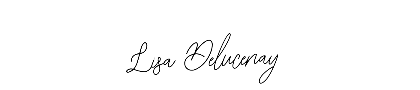 if you are searching for the best signature style for your name Lisa Delucenay. so please give up your signature search. here we have designed multiple signature styles  using Bearetta-2O07w. Lisa Delucenay signature style 12 images and pictures png