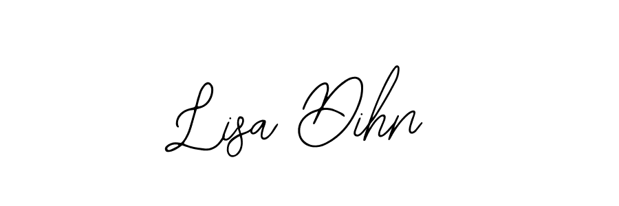 Also You can easily find your signature by using the search form. We will create Lisa Dihn name handwritten signature images for you free of cost using Bearetta-2O07w sign style. Lisa Dihn signature style 12 images and pictures png