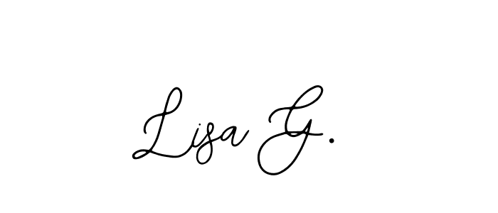 Check out images of Autograph of Lisa G. name. Actor Lisa G. Signature Style. Bearetta-2O07w is a professional sign style online. Lisa G. signature style 12 images and pictures png