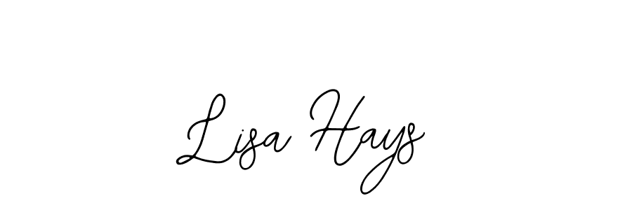 Make a beautiful signature design for name Lisa Hays. Use this online signature maker to create a handwritten signature for free. Lisa Hays signature style 12 images and pictures png