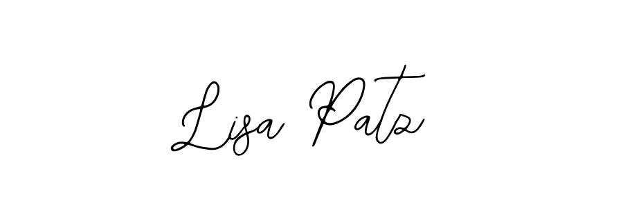 Design your own signature with our free online signature maker. With this signature software, you can create a handwritten (Bearetta-2O07w) signature for name Lisa Patz. Lisa Patz signature style 12 images and pictures png
